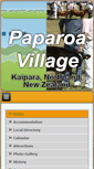 Mobile Screenshot of paparoa.org.nz